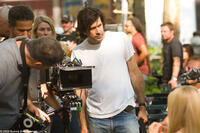 Director Gary Winick on the set of "Letters to Juliet."