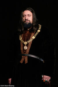 Dominique Thomas as Bluebeard in "Bluebeard."