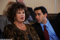 Lainie Kazan as Shirley Hirsch and John Lloyd Young as Nelson Hirsch in ``Oy Vey! My Son is Gay!''