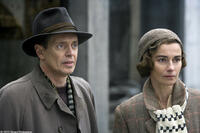 Steve Buscemi as Dr. Robert Wilson and Anne Consigny as Valerie Dupres in "John Rabe."