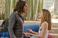 Russell Brand as Aldous Snow and Rose Byrne as Jackie Q in "Get Him to the Greek."