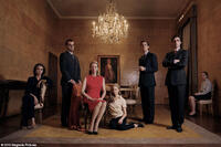 Marisa Berenson as Allegra, Pippo Delbono as Tancredi, Tilda Swinton as Emma, Alba Rohrwacher as Elisabetta, Mattia Zaccaro as Gianluca, Flavio Parenti as Edoardo Jr., and Maria Paiato as Ida in "I Am Love."