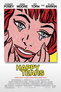 Poster art for "Happy Tears."