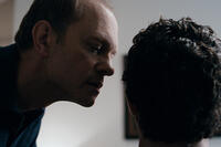 David Hyde Pierce as Warwick Wilson and Clayne Crawford as John Taylor in ``The Perfect Host.''