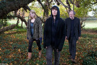 Jodie Whittaker as Brenda, Cillian Murphy as Michael and Jim Broadbent as Jim in "Perrier's Bounty."