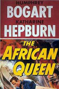 Poster art for "The African Queen."