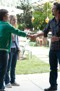 Josh Hutcherson as Laser, Mia Wasikowska as Joni and Mark Ruffalo as Paul in "The Kids Are All Right."