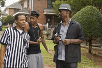 Bow Wow as Kevin, Brandon T. Jackson as Benny and Charlie Murphy as Semaj in "Lottery Ticket."