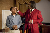 Bow Wow as Kevin and Mike Epps as Reverend Taylor in "Lottery Ticket."