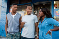 Brandon T. Jackson as Benny, Bow Wow as Kevin and Naturi Naughton as Stacie in "Lottery Ticket."