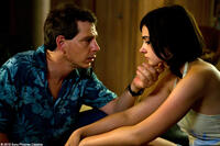 Ben Mendelsohn as Andrew "Pope" Cody and Laura Wheelright as Nicky Henry in "Animal Kingdom."