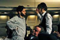 Justin Bartha as Yosef and Jesse Eisenberg as Sam in "Holy Rollers."