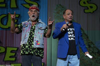 Tommy Chong and Cheech Marin in "Cheech & Chong's Hey Watch This."