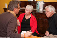 Director Reed Cowan with activists Millie and Gary Watts in "8: The Mormon Proposition."