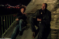 Brother Love as Syd and Jeremy Schonfeld as Daniel in "Clear Blue Tuesday."