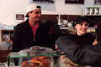 Vedant Gokhale as Jain and Cassandra Kubinski as Samantha in "Clear Blue Tuesday."