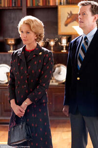 Diane Lane as Penny Chenery and Dylan Baker as Hollis Chenery in "Secretariat."