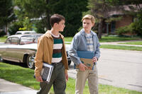 Israel Broussard as Garrett and Callan McAuliffe as Bryce in "Flipped."