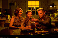 Penelope Ann Miller as Trina, Madeline Carroll as Juli and Aidan Quinn as Richard in "Flipped."