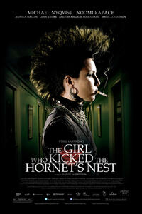 Poster art for "The Girl Who Kicked the Hornet's Nest"