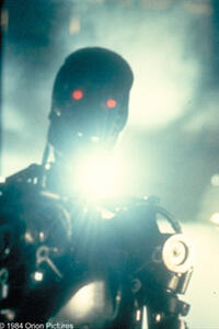 A scene from the film ``The Terminator.''