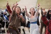 Jason Segal as Horatio and Emily Blunt as Princess Mary in "Gulliver's Travels.''