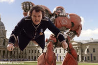 Jack Black as Lemuel Gulliver and Chris O'Dowd as General Edward in "Gulliver's Travels.''