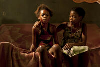Keaobaka Makanyane as Esther and Khomotso Manyaka as Chanda in "Life, Above All."