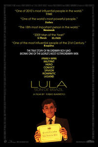 Poster art for "Lula, Son of Brazil."