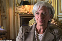 Christine Lagarde in "Inside Job."
