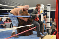 Paul ``Big Show'' Wight as Walter and Mark Feuerstein as Eddie in "Knucklehead."