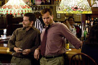 Shea Whigham as Donald and Patrick Wilson as Barry in "Barry Munday."