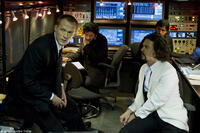 Paul Bettany as Acheson and Johnny Depp as Frank in "The Tourist."