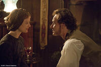 Mia Wasikowska as Jane Eyre and Michael Fassbender as Mr. Rochester in ``Jane Eyre.''