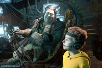 Gribble and Milo in ``Mars Needs Moms.''