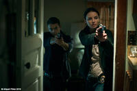 Nick Stahl as Noah and Rachel Nichols as Leslie in ``Meskada.''