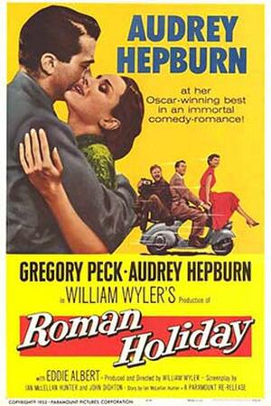 Roman Holiday (1953) poster