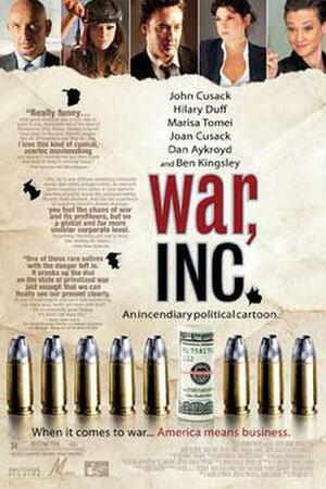 War, Inc. poster