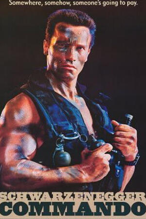 Commando (1985) poster