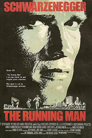 The Running Man (1987) poster