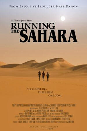 Running the Sahara poster