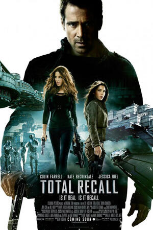 Total Recall (2012) poster