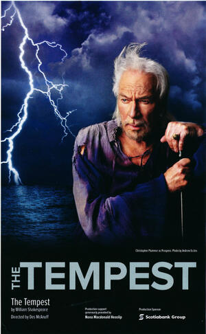 The Tempest Starring Christopher Plummer poster