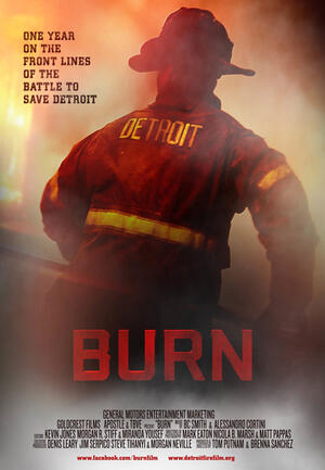 BURN (2012) poster