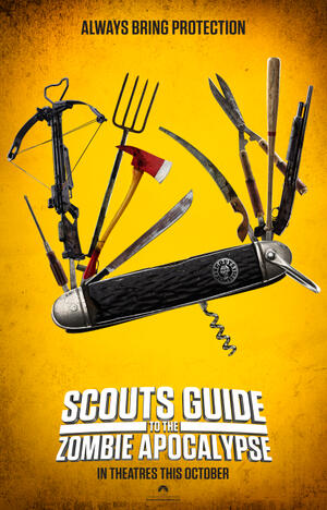 Scouts Guide to the Zombie Apocalypse poster