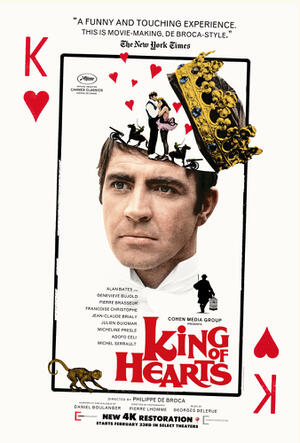 King of Hearts poster