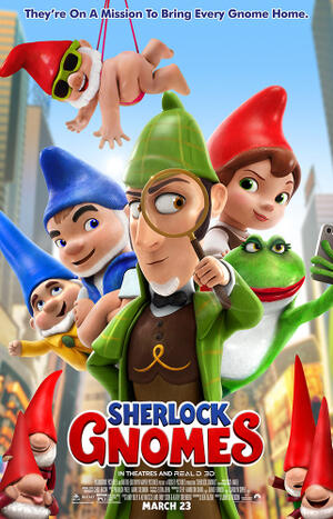 Sherlock Gnomes poster
