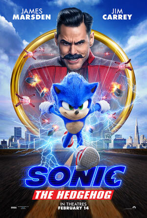 Sonic the Hedgehog (2020) poster