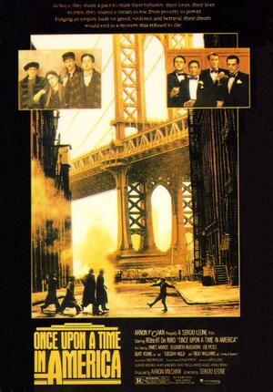 Once Upon a Time in America (1984) poster