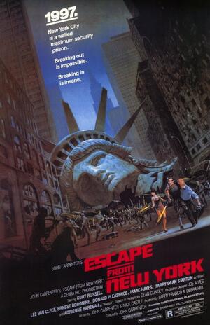 Escape From New York (1981) poster